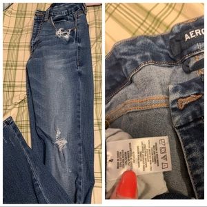 aeropostale curvy jeggings